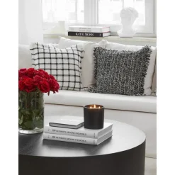 Copricuscino Boucle Con Frange Bounce