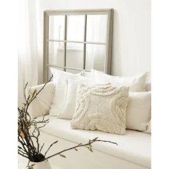 Copricuscino Con Dettagli Trapuntati Yara