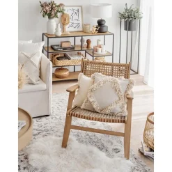 Copricuscino Con Frange Kaheka