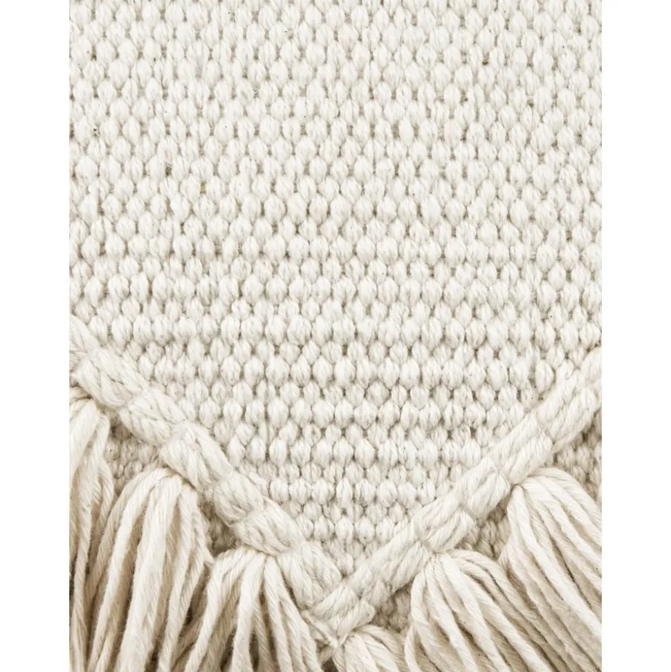 Copricuscino Con Frange Kaheka