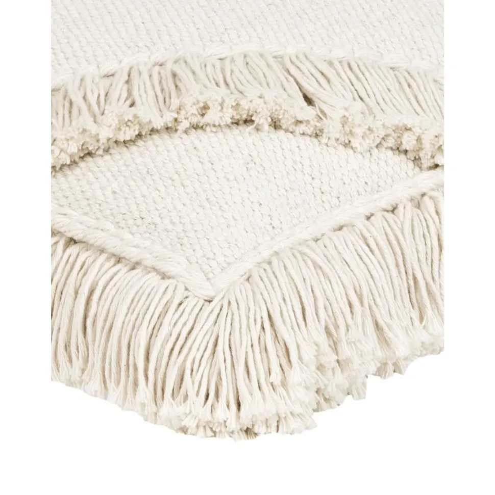 Copricuscino Con Frange Kaheka