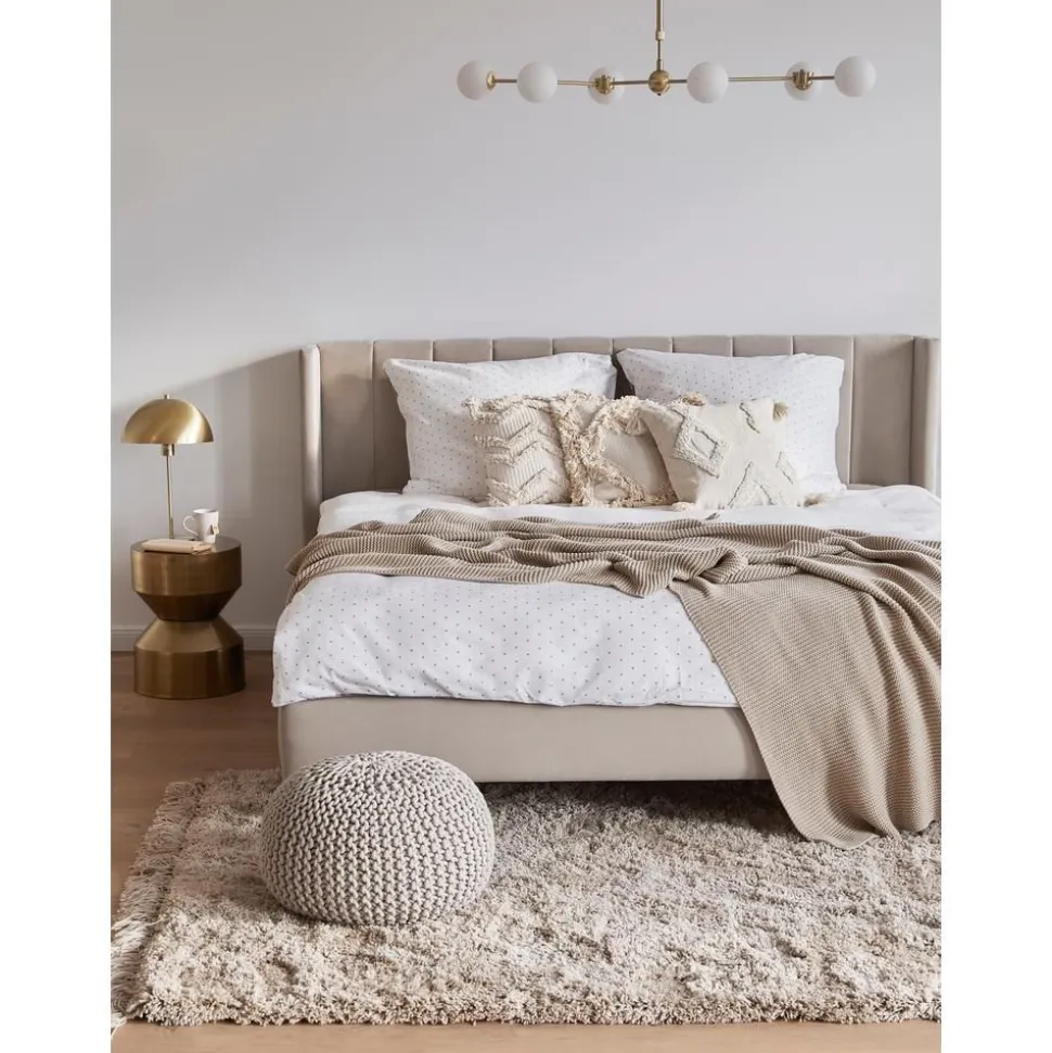 Copricuscino Con Frange Kaheka