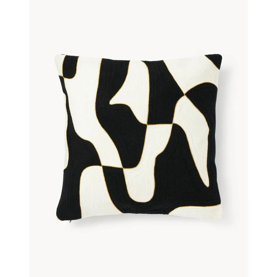 Copricuscino Con Motivo Astratto Kobe