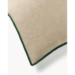 Copricuscino Con Motivo A Spina Di Pesce Agatha