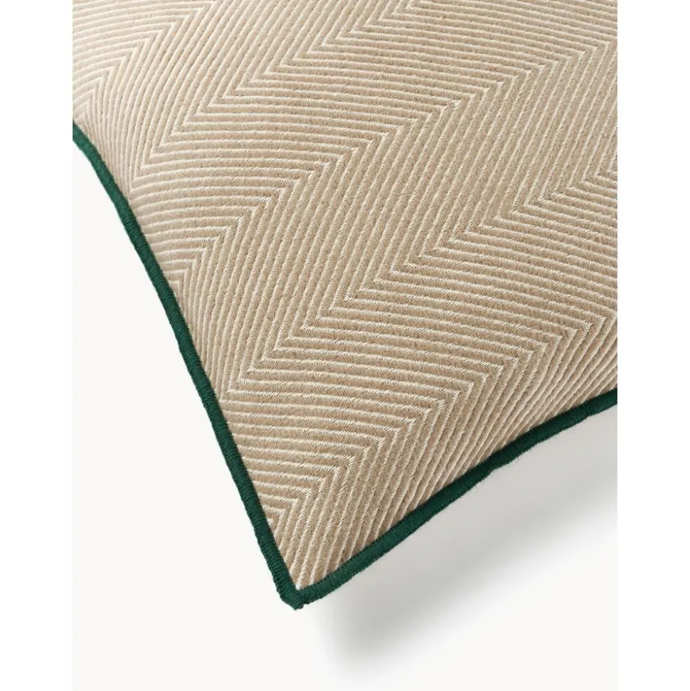 Copricuscino Con Motivo A Spina Di Pesce Agatha