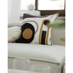 Copricuscino Con Motivo Astratto Wassily