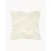 Copricuscino Con Motivo A Zigzag Taftato Akesha