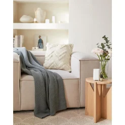 Copricuscino Con Motivo A Zigzag Taftato Akesha