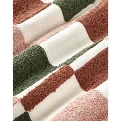 Copricuscino Con Motivo Capitonne A Quadri Scout