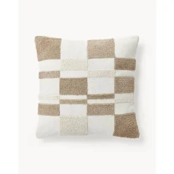 Copricuscino Con Motivo Capitonne A Quadri Scout