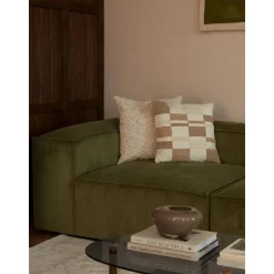 Copricuscino Con Motivo Capitonne A Quadri Scout