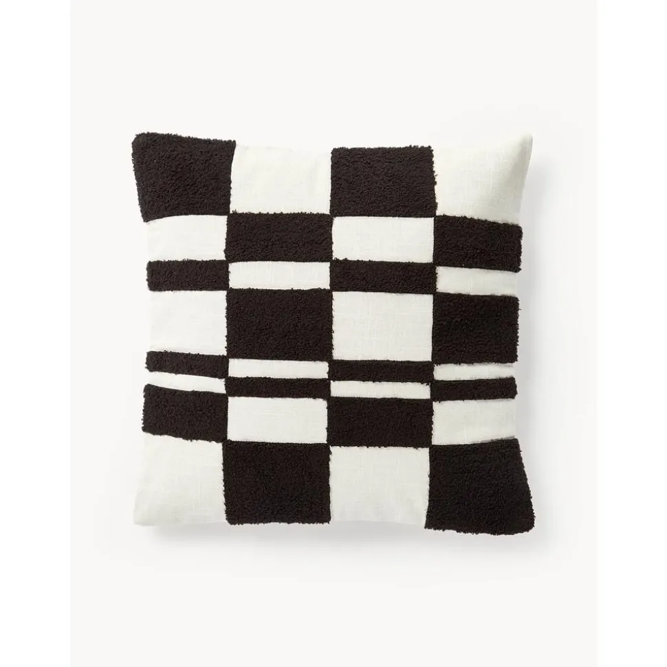 Copricuscino Con Motivo Capitonne A Quadri Scout