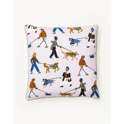 Copricuscino Con Motivo Invernale Doggo