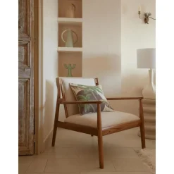 Copricuscino Con Motivo Tropicale Miro