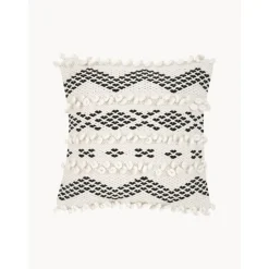 Copricuscino Con Ornamenti Decorativi Paco