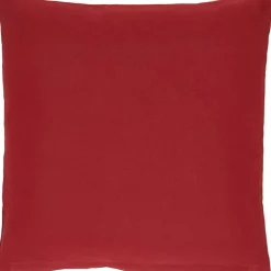 Copricuscino Con Raffinati Dettagli Ricamati Happy Holidays