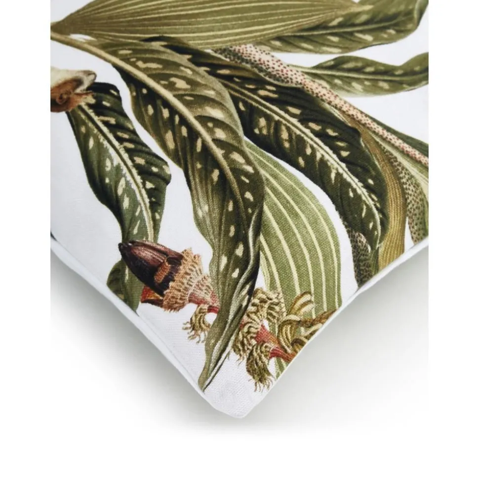 Copricuscino Con Stampa Tropicale Monkey