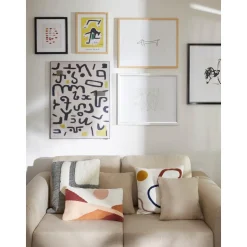 Copricuscino Cuscino Divano Con Motivo Astratto Wassily