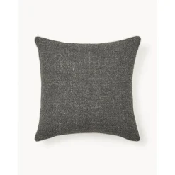 Copricuscino In Boucle Con Bordino Aya