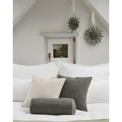 Copricuscino In Boucle Con Bordino Aya