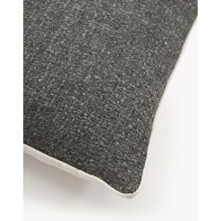 Copricuscino In Boucle Con Bordino Aya