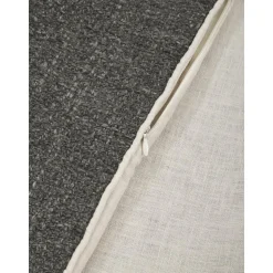 Copricuscino In Boucle Con Bordino Aya