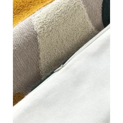 Copricuscino In Cotone Con Decoro Astratto Nomi