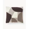 Copricuscino In Cotone Con Decoro Astratto Nomi