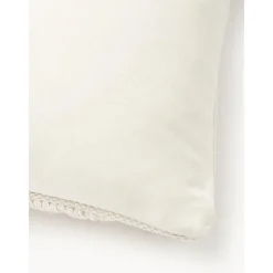 Copricuscino In Cotone Con Motivo A Frange Inga