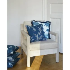 Copricuscino In Cotone Con Motivo Floreale Jada