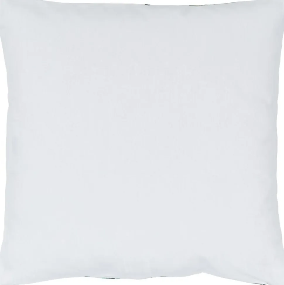 Copricuscino In Cotone Con Motivo Foglie Shade