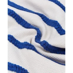 Copricuscino Reversibile Con Scritta Ricamata Blah Blah