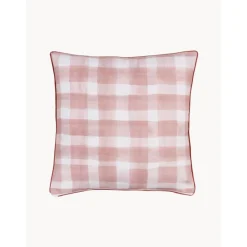 Copricuscino Reversibile Di Candice Gray Check