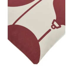 Copricuscino Reversibile In Cotone Organico Joy