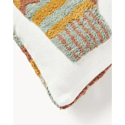 Copricuscino Reversibile In Tessuto Capitonne Con Motivo Invernale Nathaniel