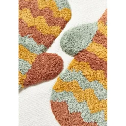 Copricuscino Reversibile In Tessuto Capitonne Con Motivo Invernale Nathaniel