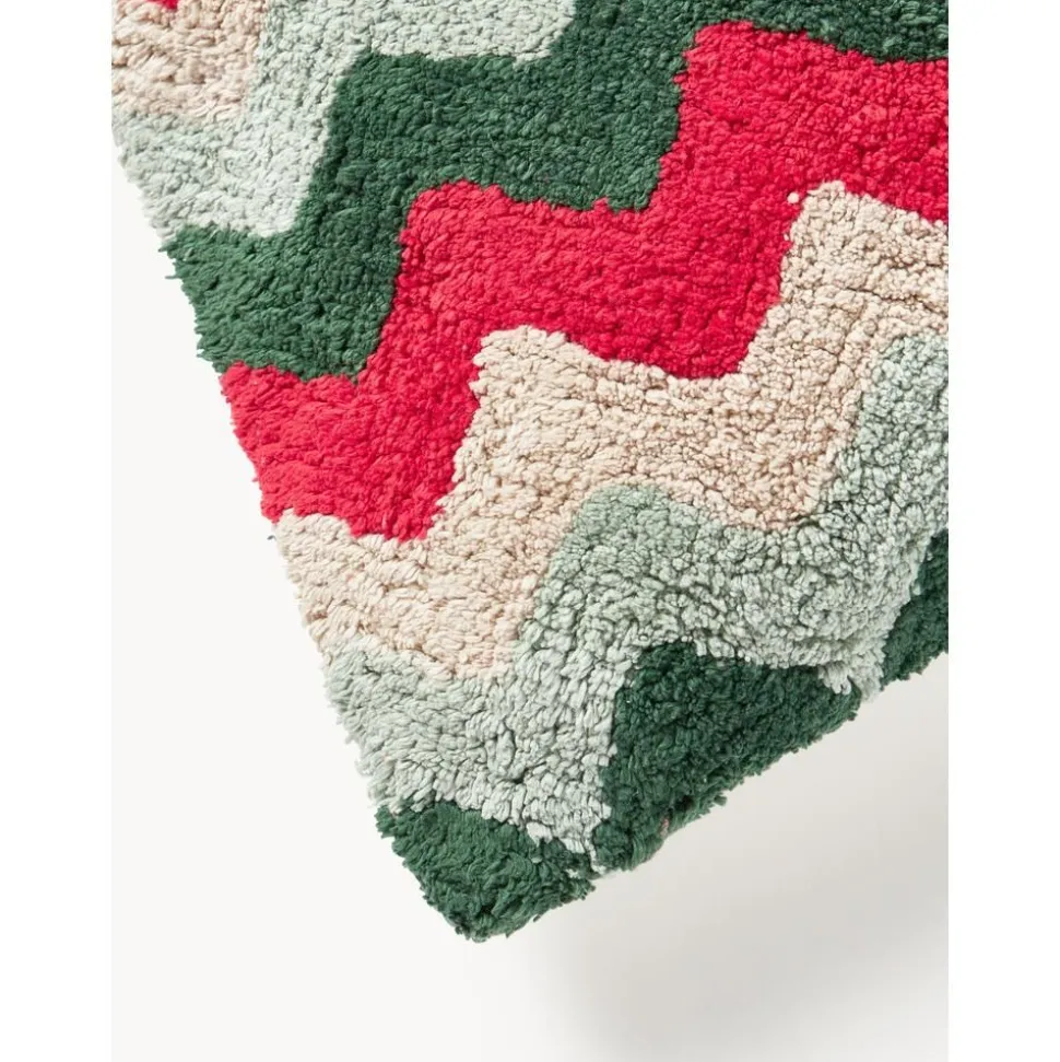 Copricuscino Reversibile In Tessuto Capitonne Con Motivo Invernale Nathaniel