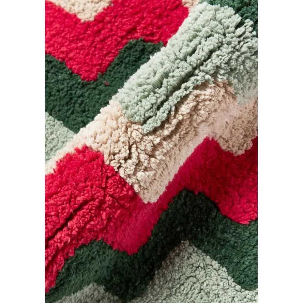 Copricuscino Reversibile In Tessuto Capitonne Con Motivo Invernale Nathaniel