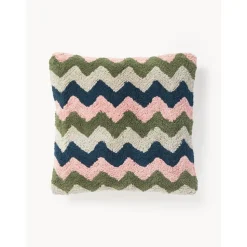 Copricuscino Reversibile In Tessuto Capitonne Con Motivo Invernale Nathaniel