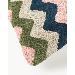 Copricuscino Reversibile In Tessuto Capitonne Con Motivo Invernale Nathaniel