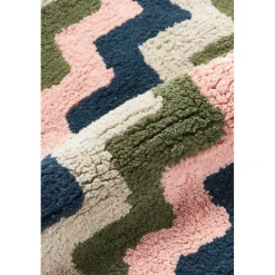 Copricuscino Reversibile In Tessuto Capitonne Con Motivo Invernale Nathaniel