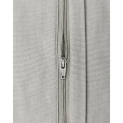 Copricuscino Ricamata Color Grigio Snowflake