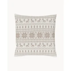 Copricuscino Ricamata Con Cuciture Norvegesi Orkney