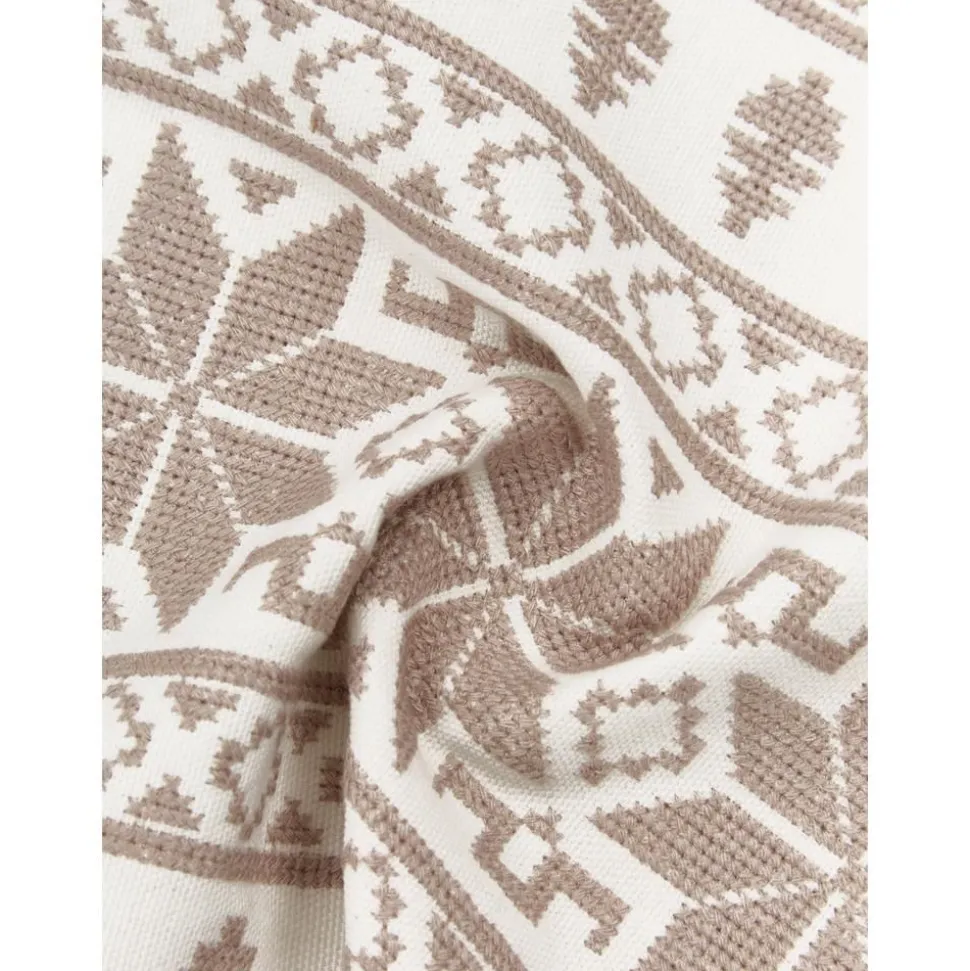 Copricuscino Ricamata Con Motivo Norvegese Orkney