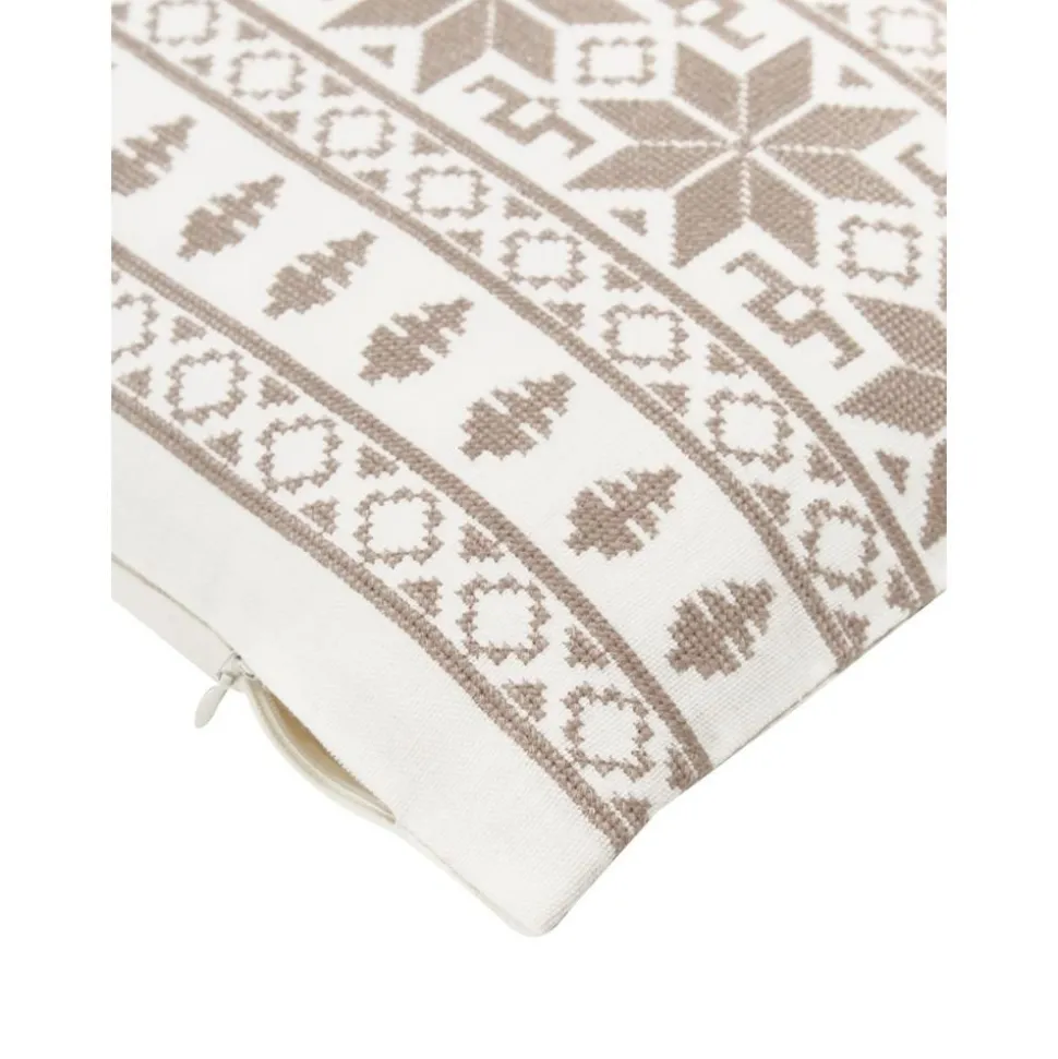 Copricuscino Ricamata Con Motivo Norvegese Orkney