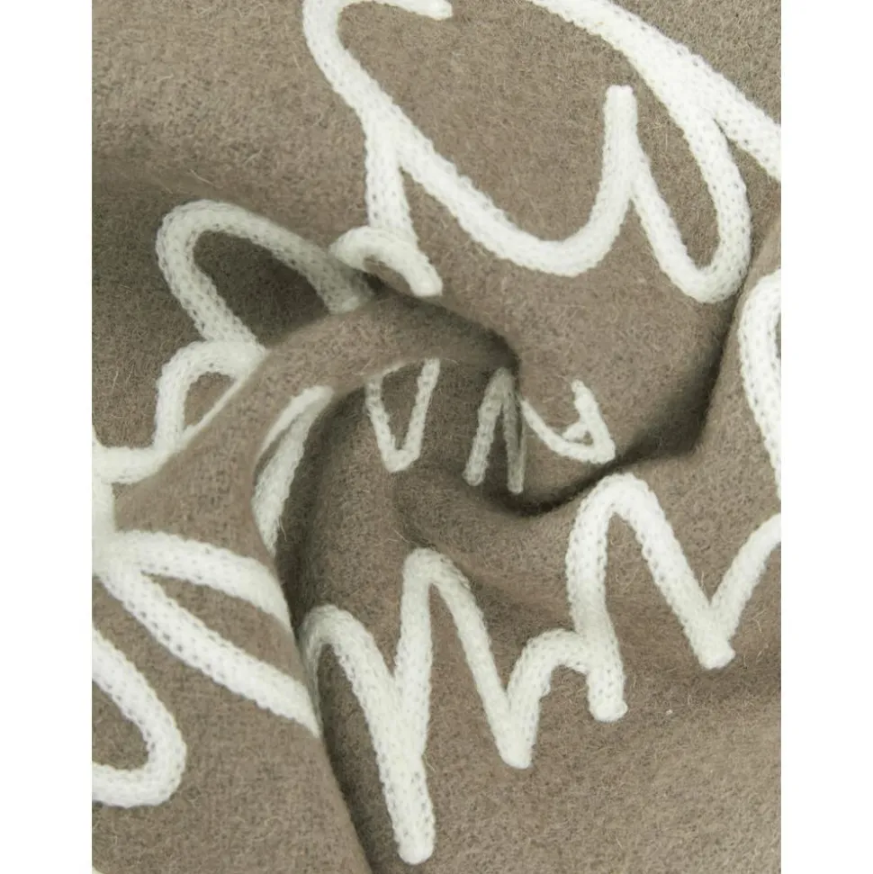 Copricuscino Ricamata Merry And Bright