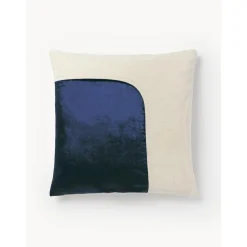 Copricuscino Ricamato Con Decoro In Velluto Farah