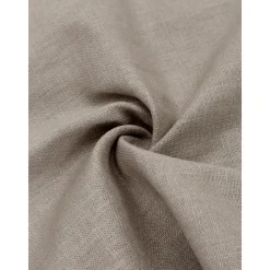 Copricuscino Strutturato In Lino Beige Malia