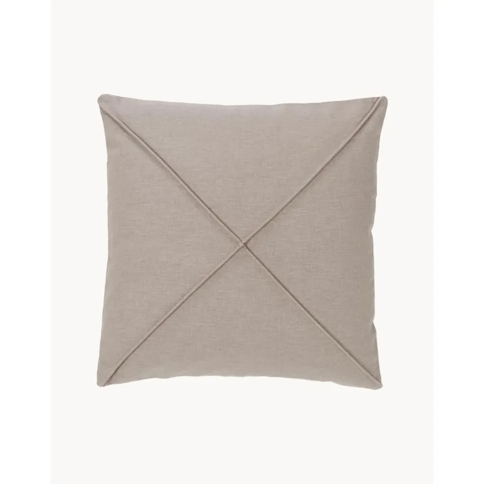 Copricuscino Strutturato In Lino Darla