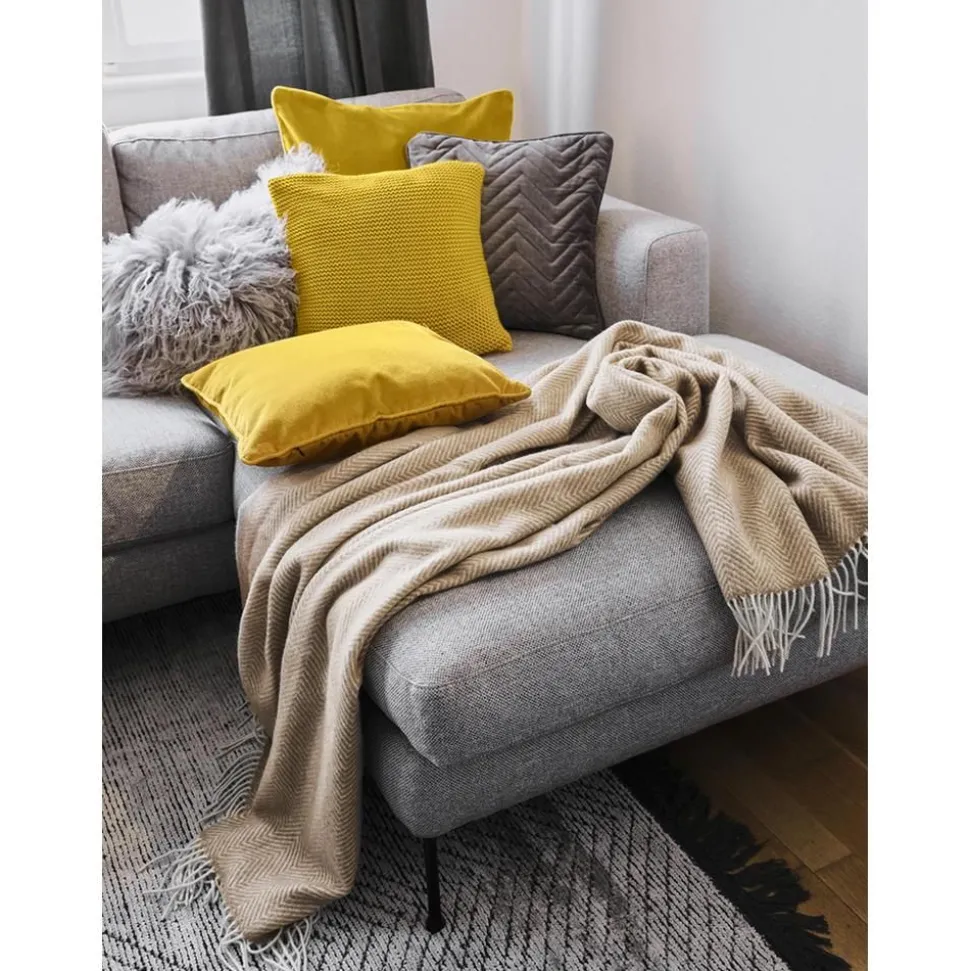 Copricuscino Tessuto A Maglia In Cotone Organico Adalyn